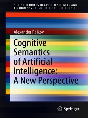 cover image of Cognitive Semantics of Artificial Intelligence